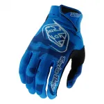 Troy Lee Designs Air Blotted Bright Blue перчатки для мотокросса