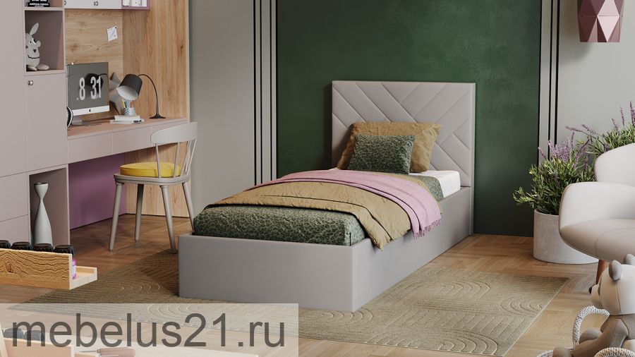 Кровать 80 Кевия Тип 1 (с подъемным механизмом) с заглушиной