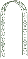 Арка КОМБИНИРОВАННАЯ мет. (разборная) ( В- 2,4 м, Ш- 1,2-1,3 м, Г- 0,36 м )