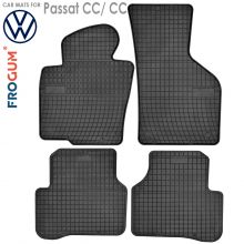 Коврики Volkswagen Passat CC / CC от 2008 - 2017 в салон резиновые Frogum (Польша) - 4 шт.