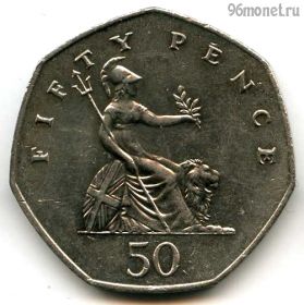 Великобритания 50 пенсов 1982