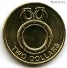 Соломоновы острова 2 доллара 2012