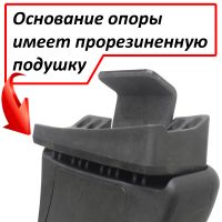 Багажник на крышу Lada Iskra sedan / universal, ЕД, черные крыловидные дуги