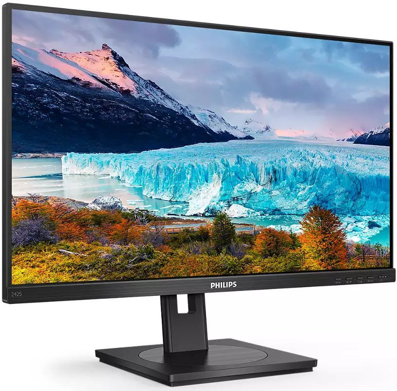 Монитор Philips 242S1AE (00/01) 23.8" IPS чёрный, 242S1AE (00/01)