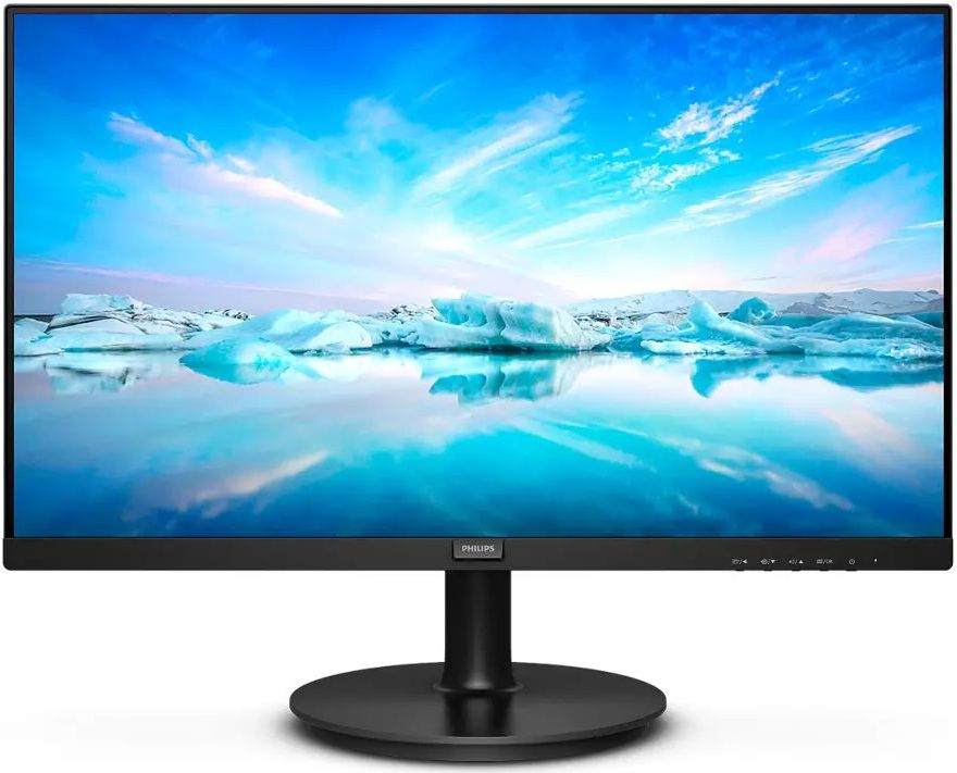 Монитор Philips 222V8LA (00/01) 21.5" VA чёрный, 222V8LA (00/01)