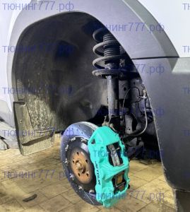Диски тормозные роторные + передние 6 поршневые суппорта BREMBO, на Jetour T1
