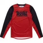 Troy Lee Designs Scout GP Big Lee Black/Burnt Orange джерси для мотокросса