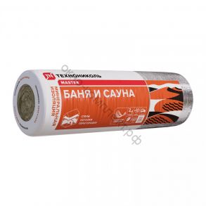 Минеральная вата Технониколь Баня и Сауна 40 RAlu 12500х1200х50 мм, 1 шт/упак  код:393806