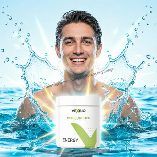 Соль для ванн Energy