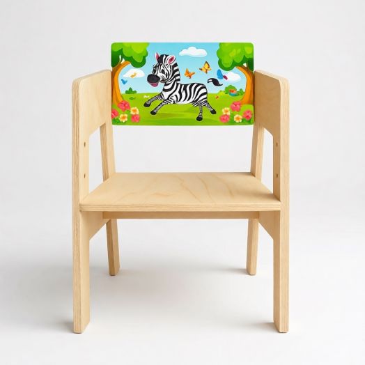 Растущий стульчик "ЗЕБРА"