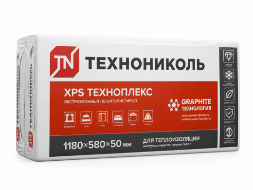Экструз пенополист.ХРS Техноплекс 1180*580*50