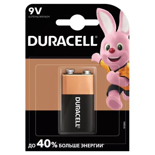 DURACELL 9v 6LR61/MN1604