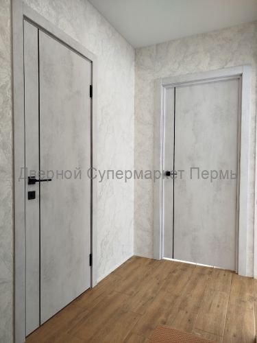Орион 1.1 Бетон Грей , Светлый с черной кромкой ABS с 4-х сторон.