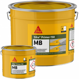 Эпоксидная Грунтовка 2-х комп. Sika Primer-150 MB (А+В) 10кг Перед Приклеиванием Паркета / Зика.