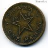 Гана 1 пенни 1958