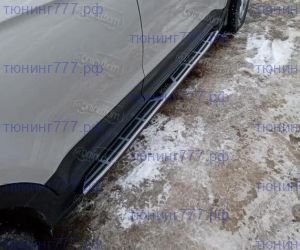 Подножки боковые, ОЕМ стиль, комплект для CRETA