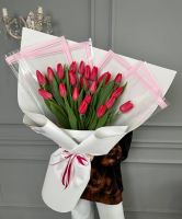 21 тюльпан в фоамиране