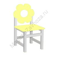 Стул МДФ нерегулируемый 54 ЦВЕТОК лимонный