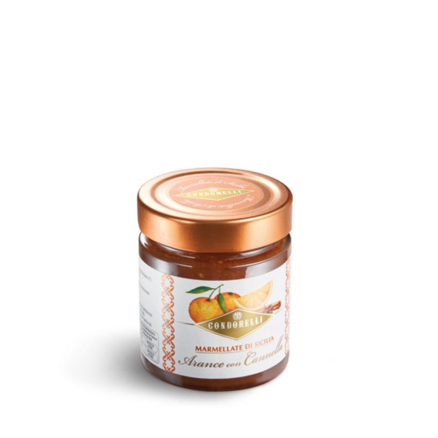 Мармеллата Апельсин и корица, Condorelli, 240 г, Marmellata di arance e cannella  240 g