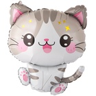 1207-6768  ФИГУРА Котик серо-белый