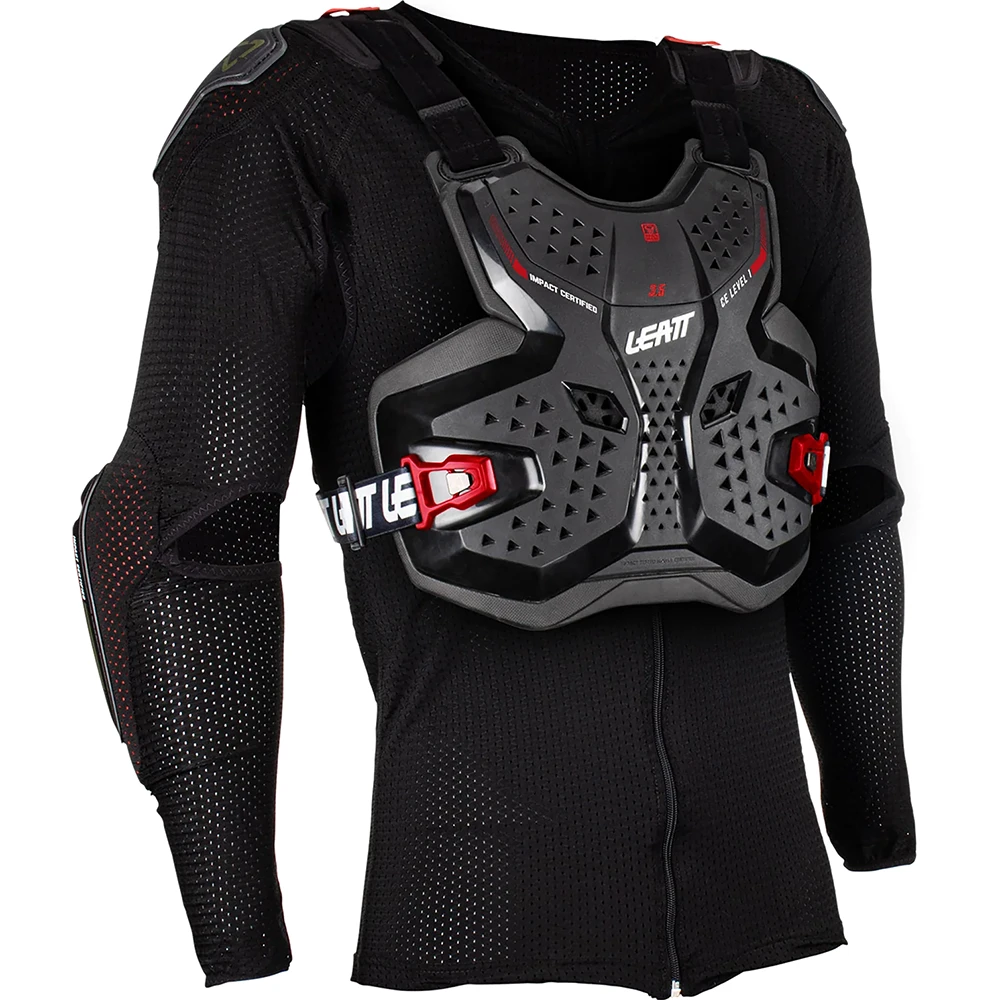 Leatt Body Protector 3.5 Junior Black/Red защитный жилет подростковый