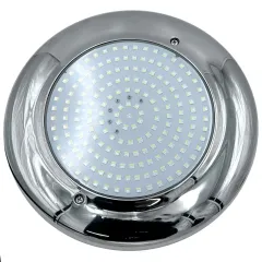 Прожектор светодиодный Aquaviva HT201S 252LED 18 Вт RGB стальной + закладная