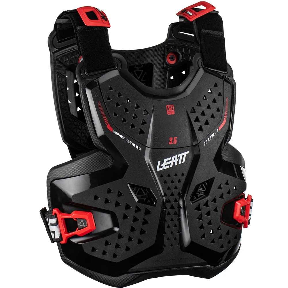 Leatt Chest Protector 3.5 Junior Black/Red защитный жилет подростковый