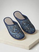 Тапочки женские арт.128 [Син.огур]