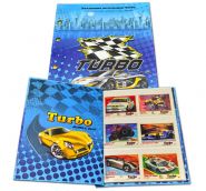 КОЛЛЕКЦИЯ 70 вкладышей TURBO Sport 71-140 в АЛЬБОМЕ (привет из 90х) quality 2 Мг00008 Oz