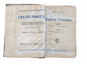 Антикварная книга Теофиль Готье — «Капитан Фракасс», 1911 г. на польском языке