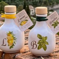 Масло оливковое с базиликом керамика 100 мл, Olio EVO al basilico Ceramica 100 ml