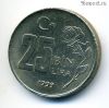 Турция 25.000 лир 1999
