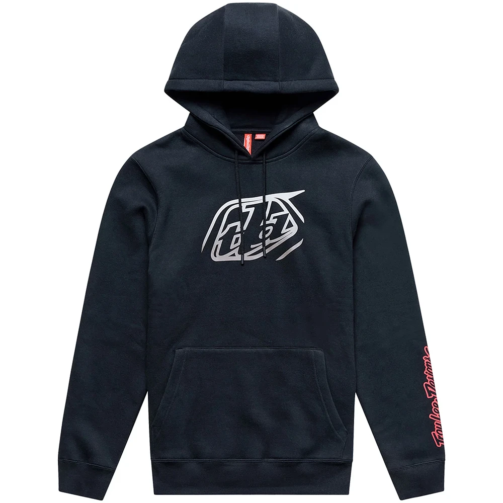 Troy Lee Designs Badge Pullover Hoodie Black/Gray толстовка
