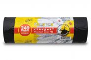 Мешки д/мус.240л(рул.10шт)СТАНДАРТ РОМАШКА, 1/18