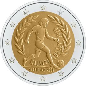 50 лет победы Чехословакии на чемпионате Европы по футболу 1976 года 2 евро Словакия 2026