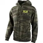 Troy Lee Designs Speed Logo Zip Up Camo Green толстовка