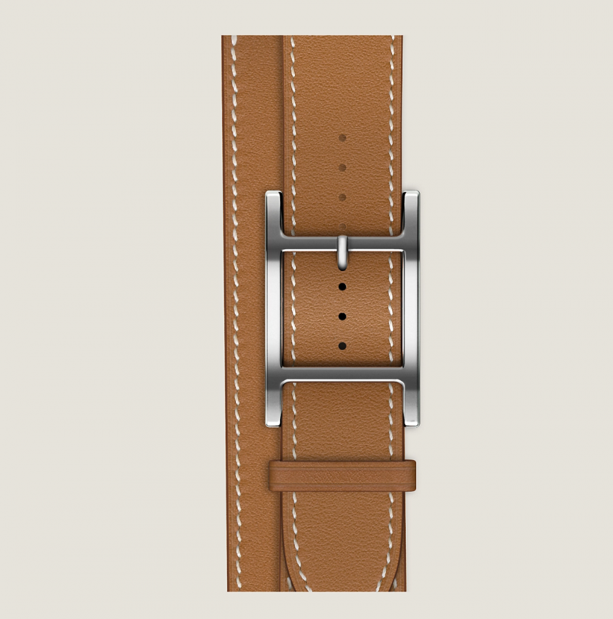 Ремешок Apple Watch Hermès 46mm Gold Hapi Double Tour (для корпуса 44/45/46/49)