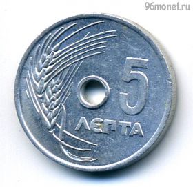 Греция 5 лепт 1954