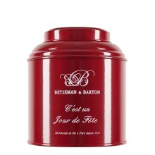 Чай чёрный Betjeman & Barton Летний день в жестяной банке - 125 г (Франция)