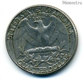 США 25 центов 1987 P