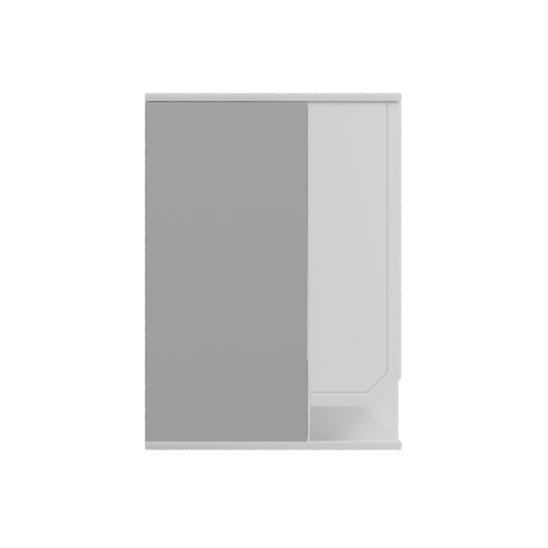 Шкаф-Зеркало Melodia Melodia Бета 65 белый MFR80156WT