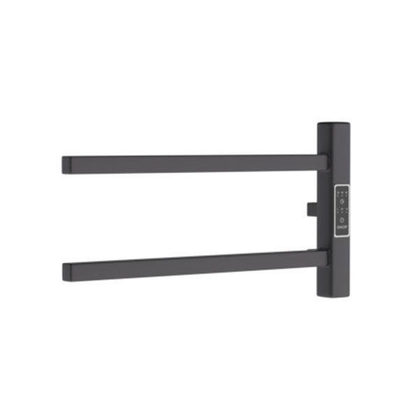 Полотенцесушитель MELODIA Drumsticks Quadro/Стикс Электро 40х18 П2 черный MTRDQF4018bk