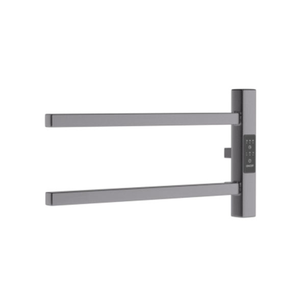 Полотенцесушитель MELODIA Drumsticks Quadro/Стикс Электро 40х18 П2 графит MTRDQF4018gt