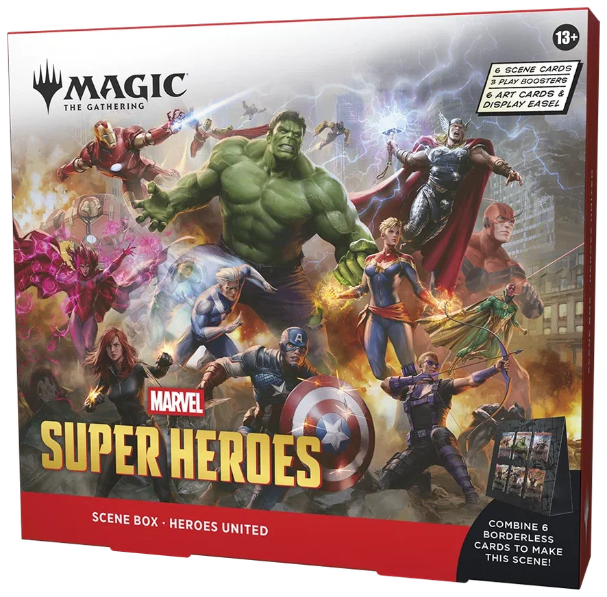 Magic: The Gathering - Marvel Super Heroes - Scene Boxes - Heroes United [ENG]