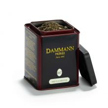 Чай зелёный Dammann Frères Зелёный с мятой в жестяной банке - 100 г (Франция)