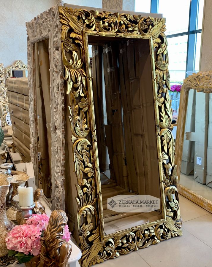 Зеркало Барокко в раме 200х100 см