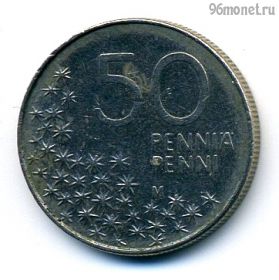 Финляндия 50 пенни 1991 M
