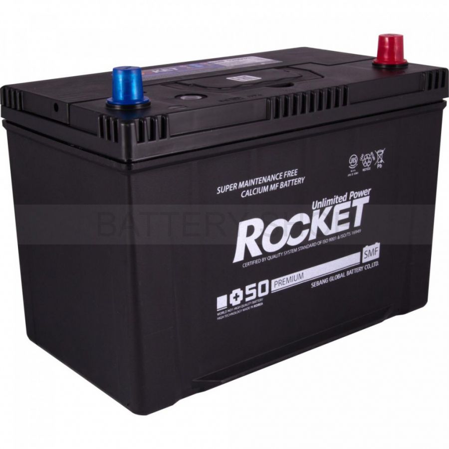 Rocket 100 Ач 830 A обр. пол. D31L