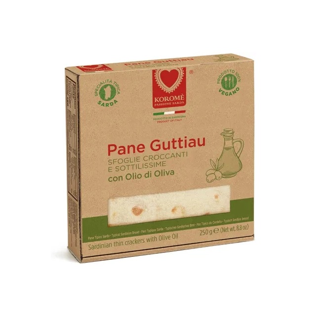 Хлебцы сардинские Панэ Гуттиау, 250 г, Pane Guttiau, Korome’, 250 g