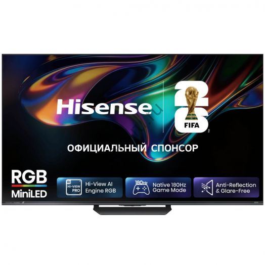 RGB Mini-LED телевизор Hisense 85UR9S 4K Ultra HD